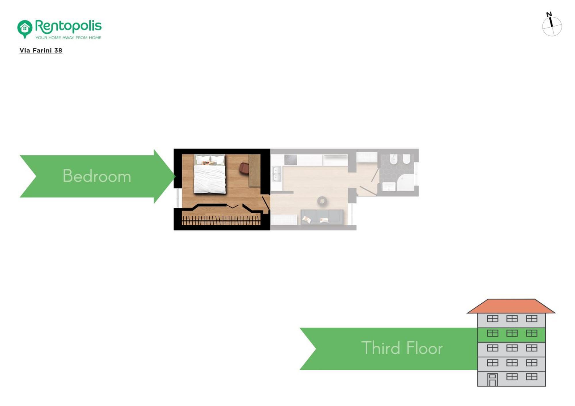 Isola-garibaldi Newly Renovated 1 Bedroom By Rentopolis * Mailand